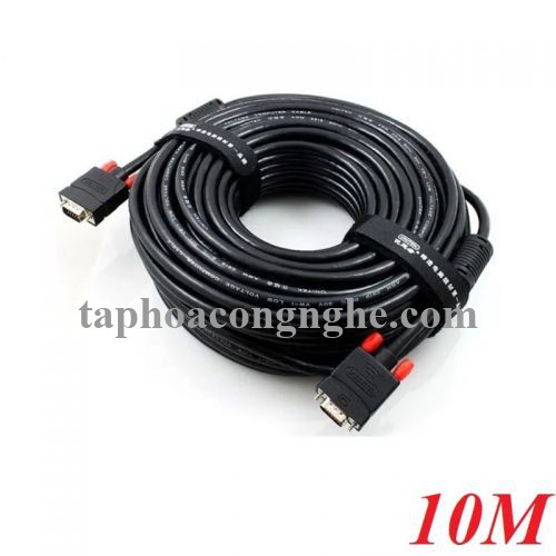 Unitek 96617 Y-C506G 3C+6 10M Màu Đen Cáp tín hiệu Vga LCD 30096617